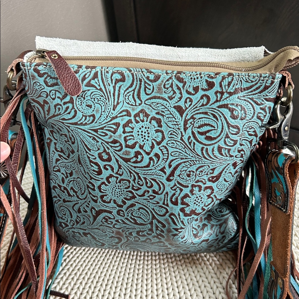 Myra Bag Cobal Blue Conceal Carry Bag - Picture 6 of 10